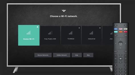 vizio smart tv add sim card|How to Set Up a VIZIO Smart TV .